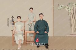 -时光纪亲子全家福照相馆(静安店母女写真父母纪念照)
