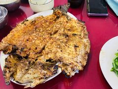 -北京龙庆四季香农家饭庄·灶台鱼·碳烤虹鳟鱼(龙庆峡店)