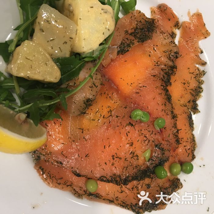 宜家家居餐厅香草熏三文鱼图片-北京快餐简餐-大众点评网