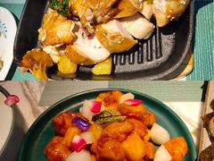 花开果香烤鸡-蜜桃花开·中西融合菜E&W(南长街店)