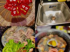 生菜包烤肉-杨排风自助餐厅(华贸店)