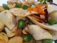 碧绿炒花枝玉带-海航大厦万豪酒店彩海轩中餐厅(霄云路店)