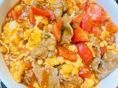 番茄牛肉滑蛋-晓平饭店(嘉善路店)