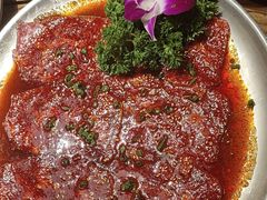 -明洞阿姨·韩式酱蟹烤肉·创意料理(三元桥店)