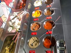 自助调料区-马路牙子地桌烤肉(工体店)