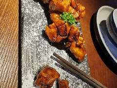 雪花糖醋里脊-绿茶餐厅(财富购物中心店)