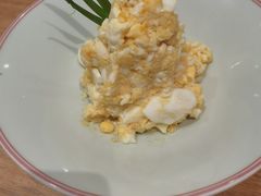 农家鸡蛋拌蒜-山东宾馆·齐鲁苑餐厅