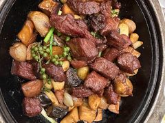 杏鲍菇牛肉粒-狮王府淮扬菜(新街口友谊店)