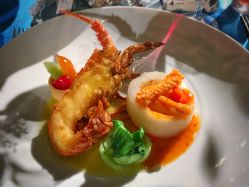 海龙虾段、澳带配花枝片-北京四季酒店·宴会厅