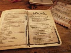 菜单-Krčma Šatlava