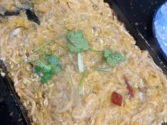 铁板酸菜-丹东丛炟海鲜烧烤(江艺路店)