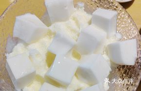 Classic Almond Tofu Ice