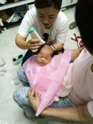 -上海小小宝婴儿理胎发胎毛笔