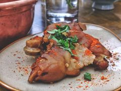 辣味烤猪蹄-风与炭BBQ户外火锅烧烤(成都群光君悦酒店)