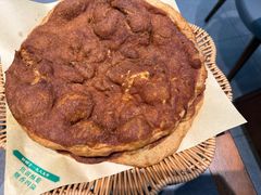 刚出锅的油饼-黑窑厂糖油饼烤鸭·清真菜(旗舰店)