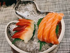 法罗三文鱼刺身-戏作寿司(观音桥店)