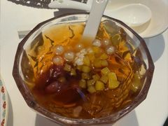 红糖水果冰粉-渝信川菜·川味家常菜(新辰里亚运村店)