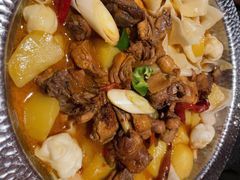 沙湾原始大盘鸡-丝路金桃·新疆菜(徐汇店)