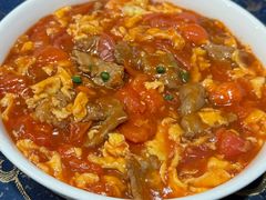 番茄牛肉滑蛋-晓平饭店(嘉善路店)