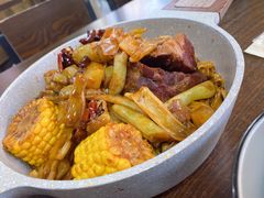 内蒙焖面-内蒙焖面大盆骨餐馆(山大路店)