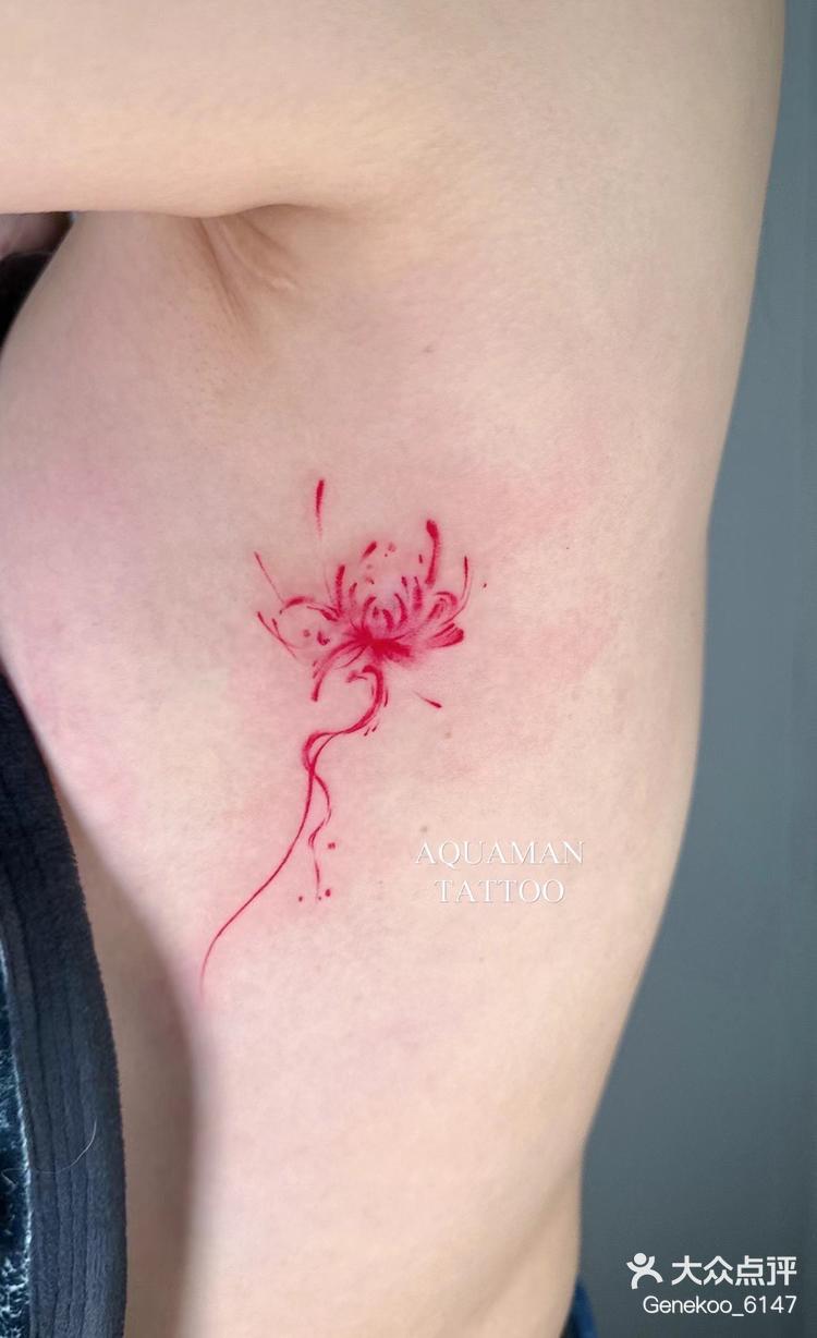 genekoo_6147 6月18日 14:32 关注 海王刺青/彼岸花小遮盖 #女生纹身