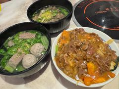 牛丸肉饼青菜汤-合意桐坑牛肉粿·鲜牛肉火锅(嵩山总店)