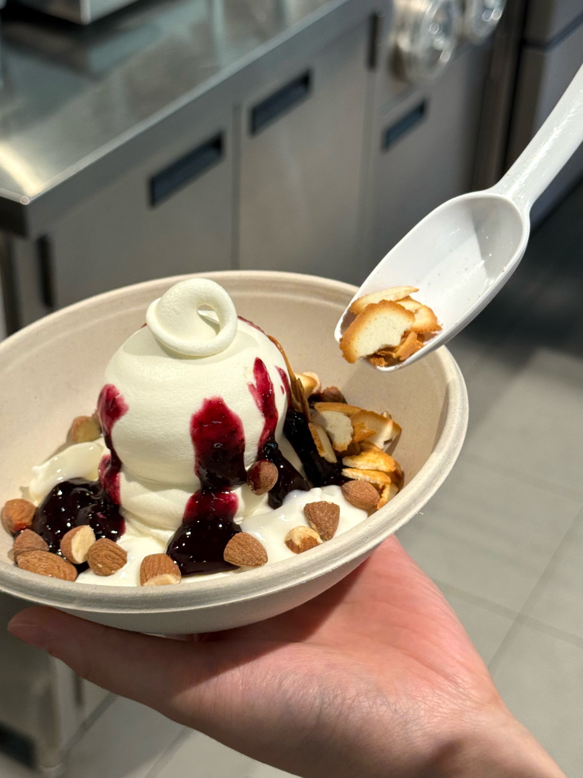 0蔗糖酸奶冰淇淋碗绝了