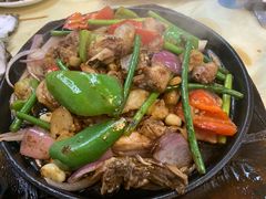 铁板啫农家鸡-天宝食坊·啫啫煲大排档(西华路店)