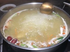 骨汤虫草花锅底-许府牛火锅(信义坊总店)