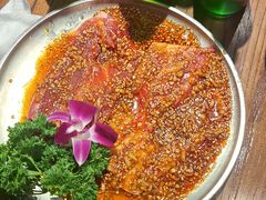 -明洞阿姨·韩式酱蟹烤肉·创意料理(三元桥店)