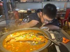 -探鱼·鲜青椒爽麻烤鱼(天一广场店)