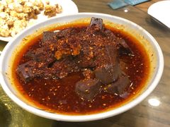 辣子蒜羊血-海富荣·锅贴·陕菜家常菜(阳光城店)