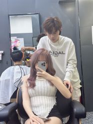 -藤野造型专业烫染接发