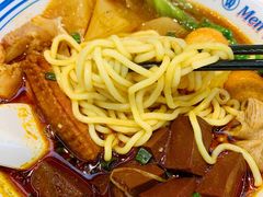 一碗全拼车仔面-敏华冰厅(平安金融中心店)