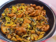 酸菜烧肥肠-米村拌饭(王府井喜悦店)