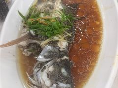 清蒸活海鱼-锐记美食店·现捞海鲜(闸坡店)