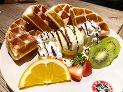 水果冰淇淋松饼-漫咖啡(银泰创意城店)