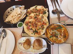 辣咖喱鸡配洋葱-克比叔叔印度餐厅Kebabs on the Grille(永康路分店)