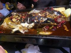 -探鱼·鲜青椒爽麻烤鱼(广州花都来又来店)