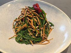 沙葱拌豆干-汉水谣·江景餐厅(江滩店)