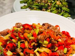 鲜椒嫩牛肉-蔴将·川菜(黄龙万科店)