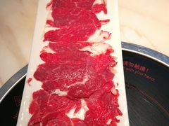现切吊龙肉-为什么牛潮汕牛肉火锅(中信广场店)