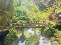 -龙水峡地缝景区