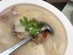 鸭架汤-金杏·粘卷子 烤鸭 农家菜