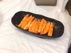 蟹柳-鲜入围煮花胶鸡海鲜火锅