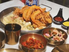 必点炸鸡翅配年糕-HOTISLAND海鸡岛·韩国料理(江南西店)