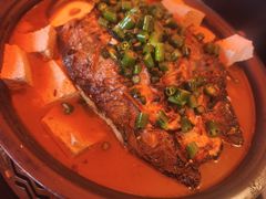 -探鱼·鲜青椒爽麻烤鱼(广州欣荣广场店)