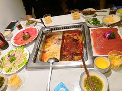-左庭右院鲜牛肉火锅(浦江欢乐颂店)
