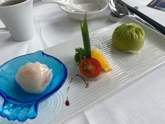 素菜包陪虾饺-广州塔晖粤轩中餐厅