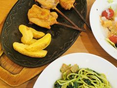 黑椒烤鸡排-萨莉亚意式餐厅(深圳北站店)